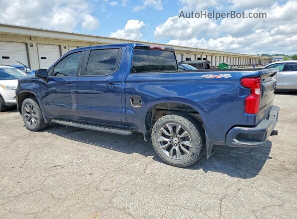 1GCUYEET2MZ264199 2021 CHEVROLET SILVERADO Blue უკანა მარჯვენა