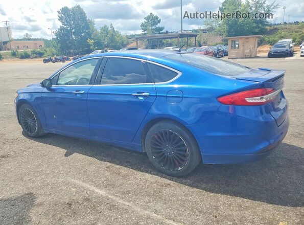 3FA6P0RU4JR247301 2018 FORD FUSION Blue უკანა მარჯვენა