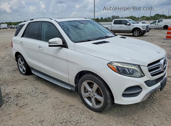 4JGDA5JB8GA690950 2016 MERCEDES-BENZ GLE Белый Вид спереди