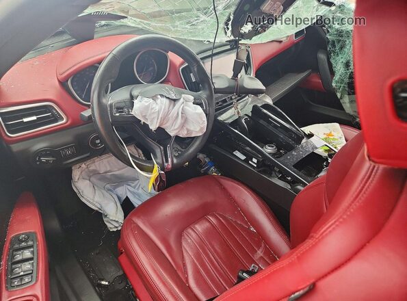 ZAM57RTL1H1224147 2017 MASERATI GHIBLI Белый Вид щитка приборов
