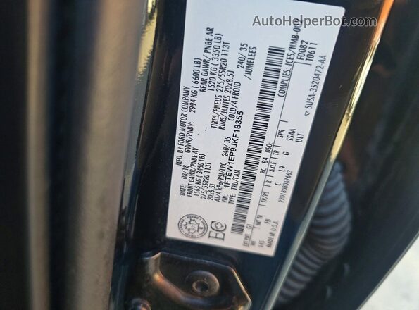 1FTEW1EP9JKF18355 2018 FORD F150 Black Vista interior trasera