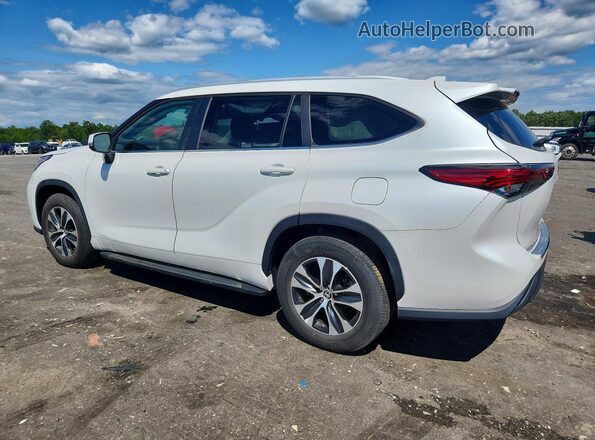 5TDKDRAH4PS008664 2023 TOYOTA HIGHLANDER White უკანა მარჯვენა