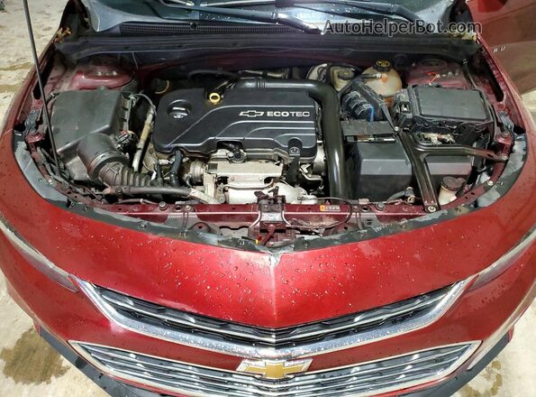 1G1ZE5ST0GF206917 2016 CHEVROLET MALIBU Burgundy Engine compartment view