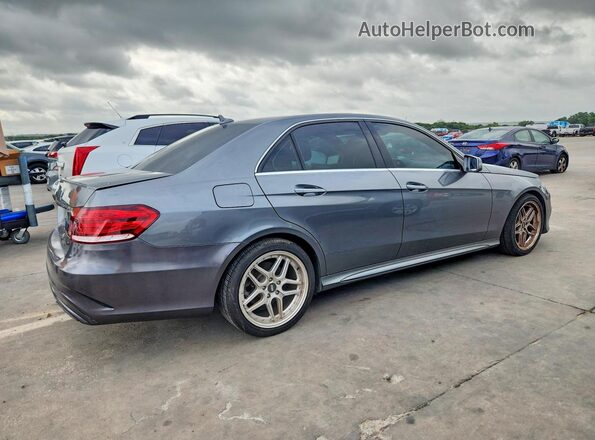 WDDHF8JB2GB265877 2016 MERCEDES-BENZ E Gray Front right