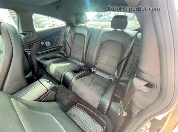 WDDWJ6EB4HF477095 2017 MERCEDES-BENZ C Black Rear view