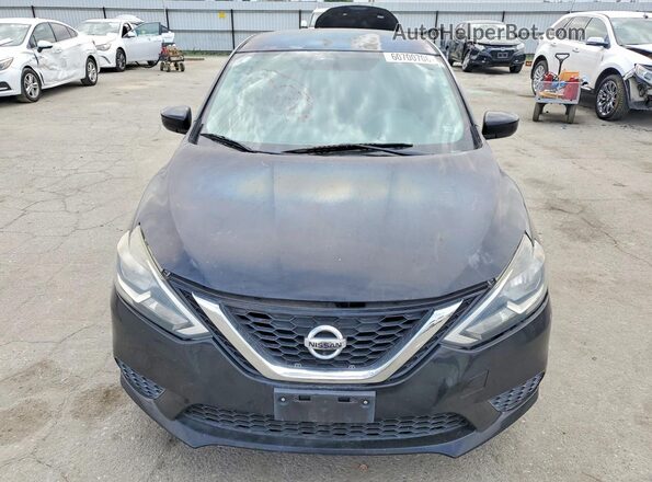 3N1AB7AP0HY377080 2017 NISSAN SENTRA Black Հետևի տեսք