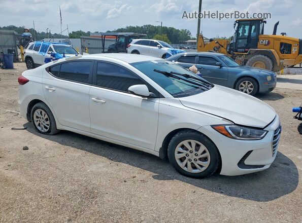 5NPD74LF0HH144361 2017 HYUNDAI ELANTRA White Front view