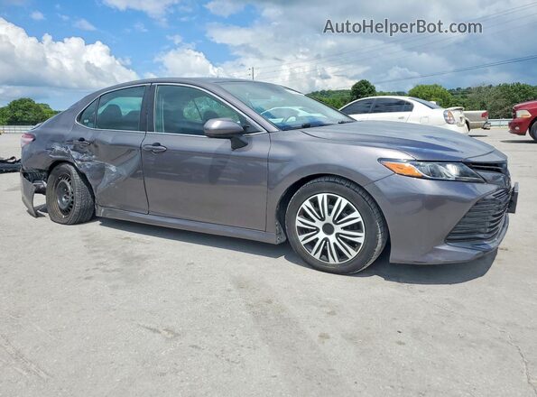 4T1B11HKXKU718745 2019 TOYOTA CAMRY Gray Դիմացի տեսք