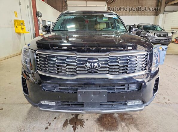 5XYP54HC7MG137393 2021 KIA TELLURIDE Black Vista trasera