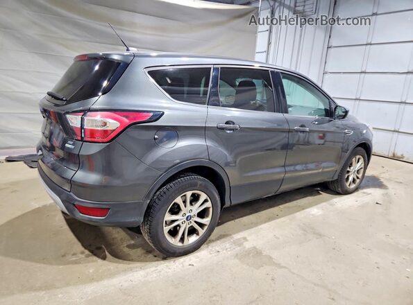 1FMCU9GD2HUE19658 2017 FORD ESCAPE Gray Передня права чверть