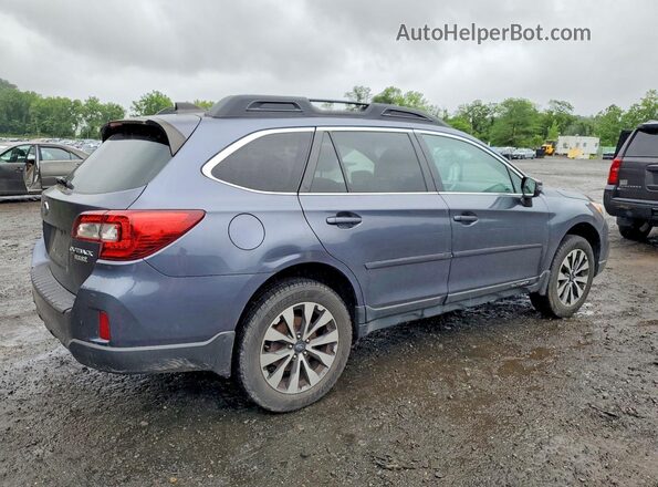 4S4BSAKC0H3219904 2017 SUBARU OUTBACK Blue Передня права чверть