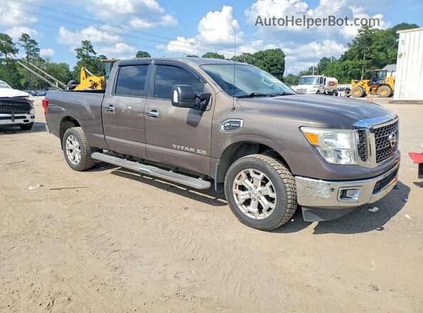 1N6BA1F24GN500967 2016 NISSAN TITAN Коричневый Вид спереди