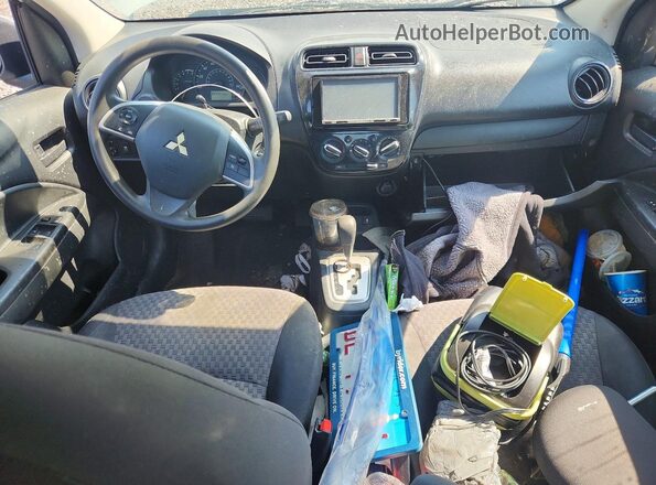 ML32A3HJ0KH016615 2019 MITSUBISHI MIRAGE White Widok zestawu wskaźników