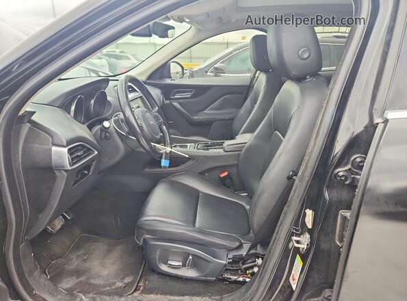 SADCJ2FX7KA399081 2019 JAGUAR F-PACE Black Widok deski rozdzielczej