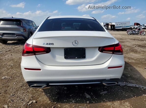 WDD3G4EB0KW001892 2019 MERCEDES-BENZ A-CLASS White Front interior view