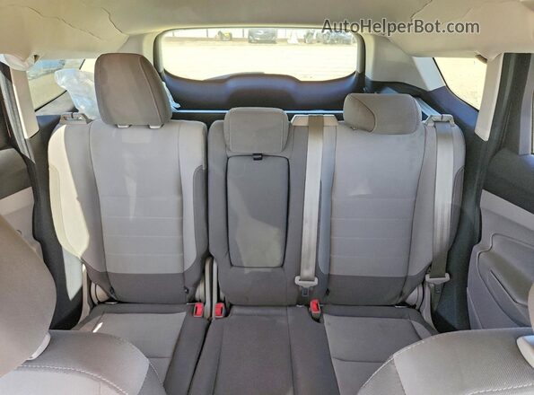 1FMCU0G90GUA30118 2016 FORD ESCAPE Gray Rear seats view
