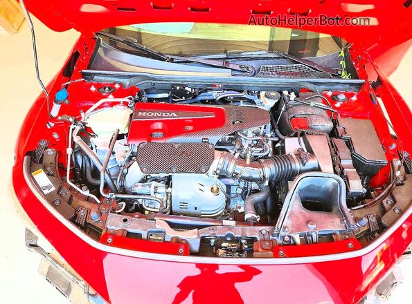 JHMFL5G40TX000551 2026 HONDA CIVIC Red Widok komory silnika