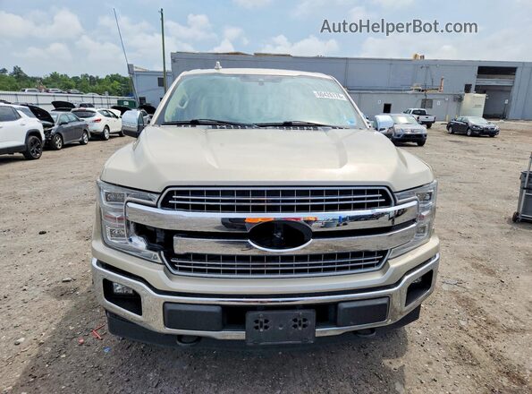 1FTEW1EG7JKC06633 2018 FORD F150 Gold Rear view