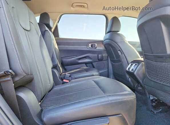 KNDRH4JG5S5372734 2025 KIA SORENTO Gray Вид підкапотного простору