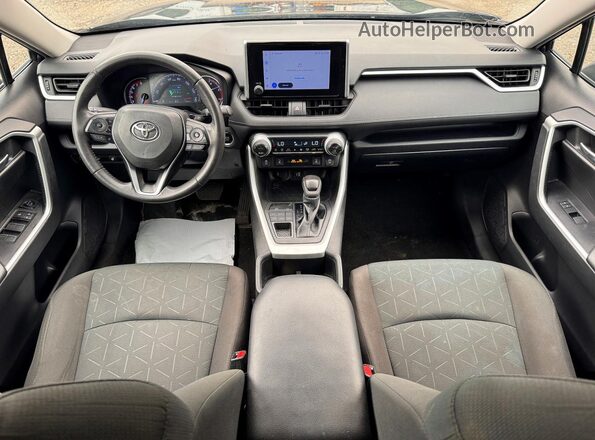 2T3P1RFV7PW361217 2023 TOYOTA RAV4 Blue უკანა სავარძლების ხედი