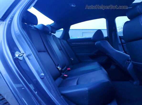 1HGCV2F35LA024838 2020 HONDA ACCORD Charcoal Vista interior trasera