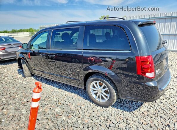 2C4RDGCG8JR208499 2018 DODGE GRAND Черный Задняя правая четверть
