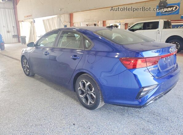 3KPF24AD9KE032260 2019 KIA FORTE Blue Trasero derecho