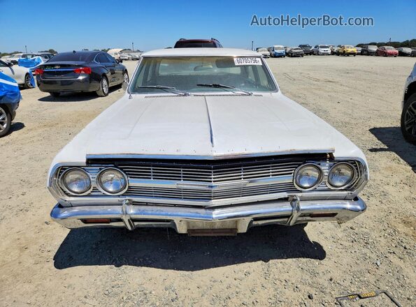 135695Z123278 1965 CHEVROLET MALIBU Белый Вид сзади