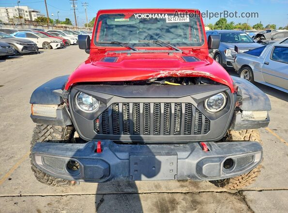 1C4RJXFGXRW250888 2024 JEEP WRANGLER Red უკანა ხედი