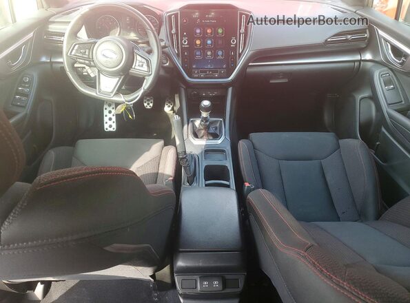 JF1VBAF67N9007439 2022 SUBARU WRX Красный Вид щитка приборов