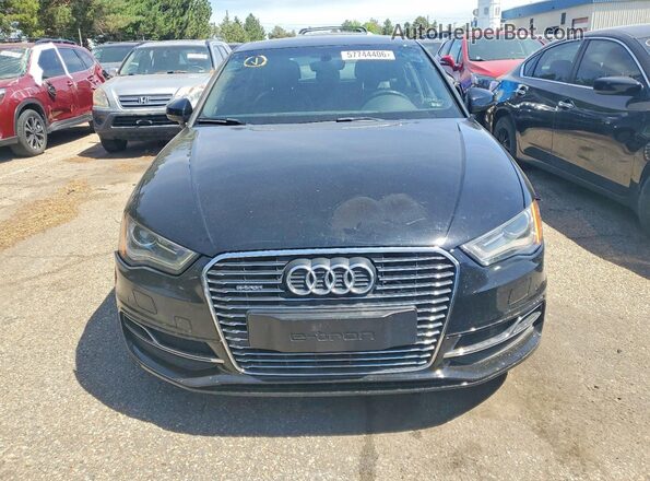 WAUVPBFF6GA092824 2016 AUDI A3 Black Widok z tyłu