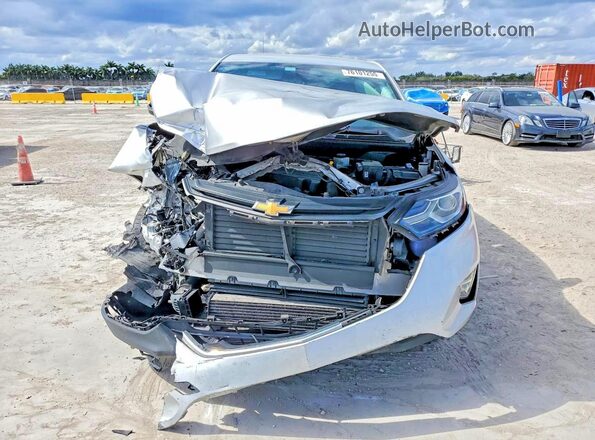 3GNAXHEV2KS624291 2019 CHEVROLET EQUINOX Silver Widok z tyłu