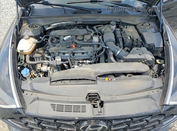 KMHL34J24NA179507 2022 HYUNDAI SONATA Черный Вид подкапотного пространства