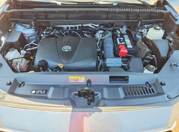 5TDGZRAH4LS013624 2020 TOYOTA HIGHLANDER Blue VIN կոդի պիտակի տեսք