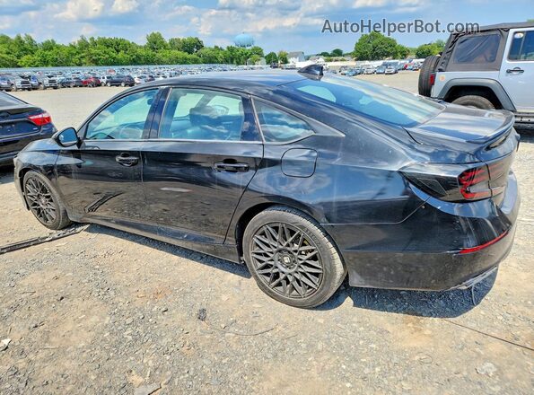 1HGCV1F33JA091980 2018 HONDA ACCORD Black Tył prawy