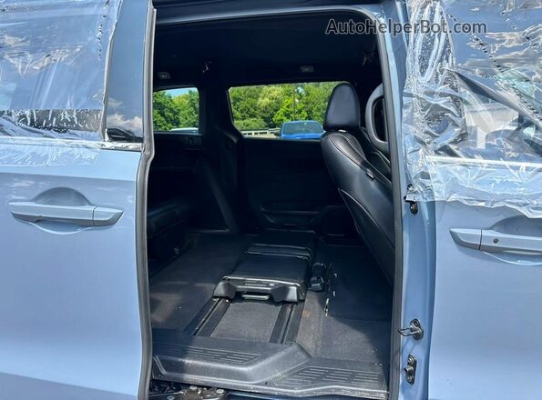 5FNRL6H75SB053736 2025 HONDA ODYSSEY Blue Instrument cluster view
