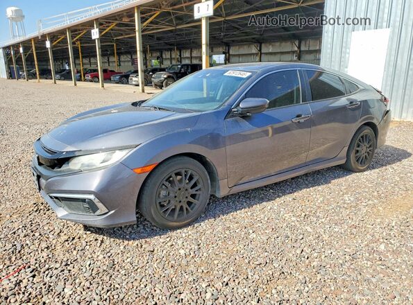 2HGFC2F60LH525070 2020 HONDA CIVIC Gray Задня ліва чверть