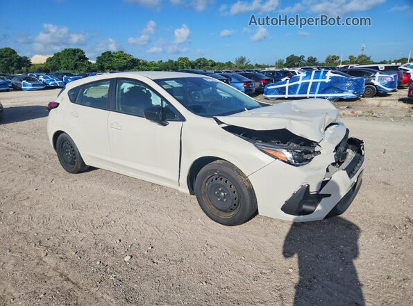 JF1GUABC8S8319737 2025 SUBARU IMPREZA White წინა ხედი