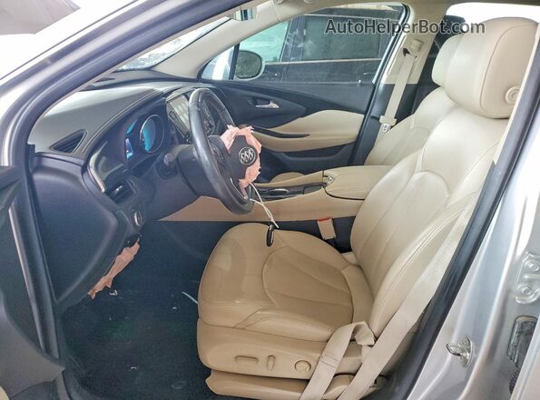LRBFXBSA9HD096897 2017 BUICK ENVISION Silver Dashboard view
