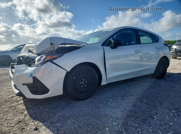 JF1GUABC8S8319737 2025 SUBARU IMPREZA White უკანა მარცხენა