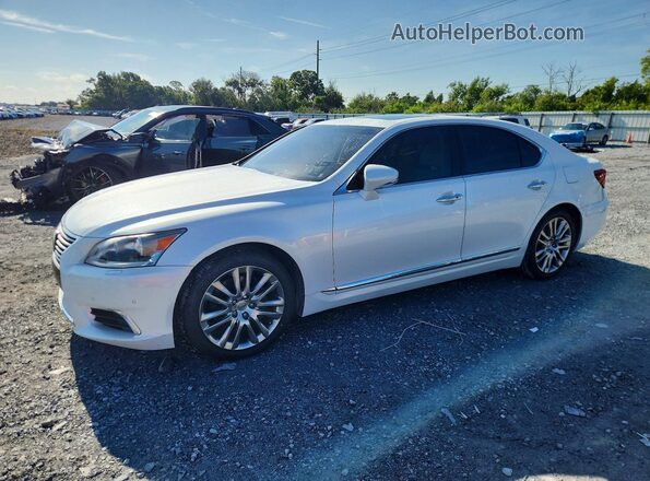 JTHBL5EF6G5141452 2016 LEXUS LS White Trasero izquierdo