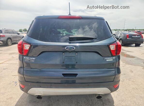 1FMCU0J94KUA62927 2019 FORD ESCAPE Black Вид салону спереду