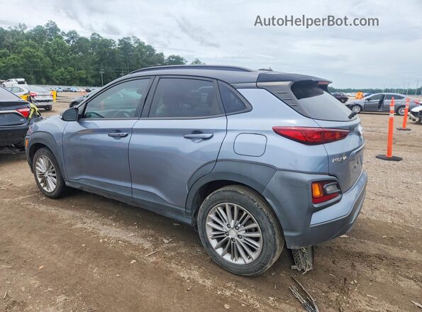 KM8K2CAA0JU143788 2018 HYUNDAI KONA Серебряный Задняя правая четверть