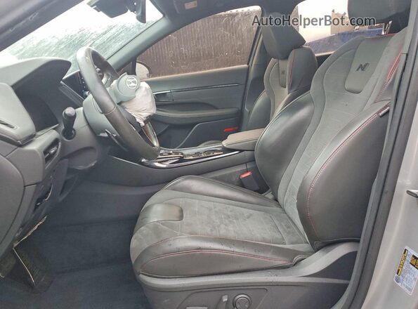 KMHL14JC2PA274374 2023 HYUNDAI SONATA Silver Dashboard view