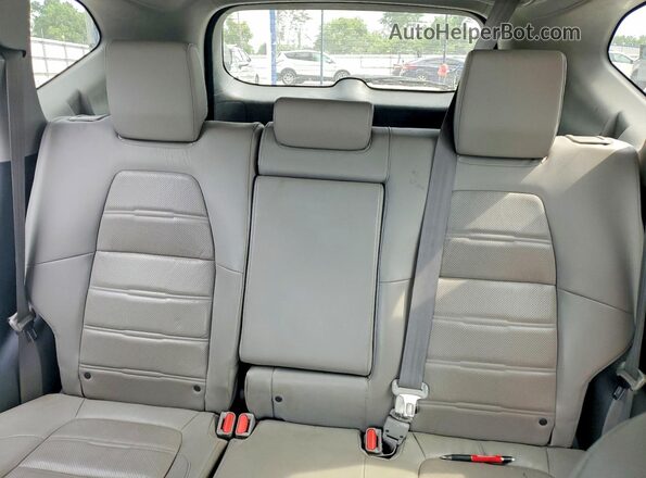 5J6RW2H8XHL003956 2017 HONDA CR-V Серый Вид задней части салона