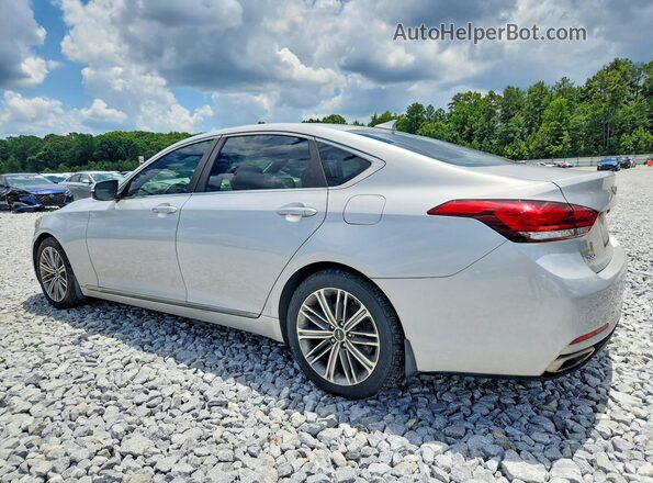 KMHGN4JE0JU235215 2018 GENESIS G80 Silver Rear right