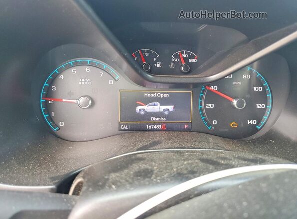 1GCHSCEA4K1300492 2019 CHEVROLET COLORADO Gray Widok tylnych siedzeń
