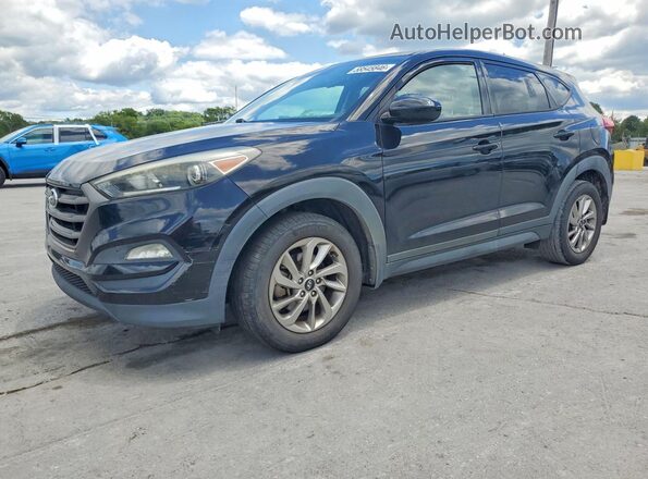 KM8J23A46GU127528 2016 HYUNDAI TUCSON Black Rear left