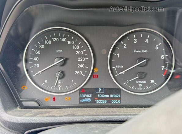 WBXHT3C34J5K22744 2018 BMW X1 Black Instrument cluster view
