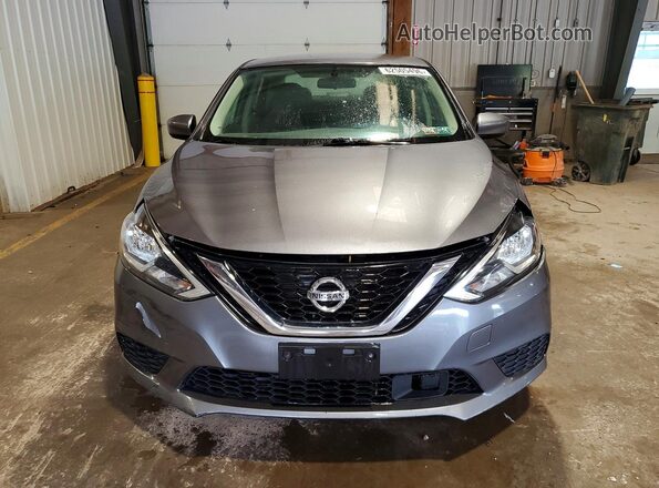 3N1AB7AP1KY239619 2019 NISSAN SENTRA Gray უკანა ხედი
